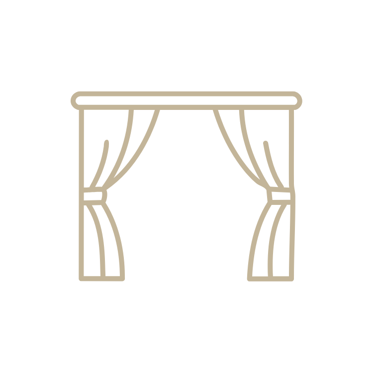 Blackout drapes/curtains